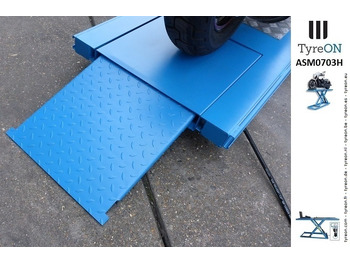 Équipement de garage ASM0703H motorcycle lifting table with front wheel chock: photos 4 Équipement de garage ASM0703H motorcycle lifting table with front wheel chock: photos 4