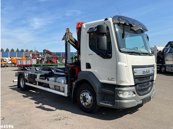Camion ampliroll, Camion grue DAF FA LF 250 Euro 6 Palfinger 6,5 Tonmeter laadkraan: photos 3