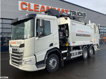 Benne à ordures ménagères DAF FAN XD 340 Hiab 23 Tonmeter laadkraan: photos 2