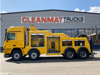 Remorqueuse Mercedes-Benz Actros 4148 K 8x4 Falkom Abschlepp met WSK Just 144.539 km!: photos 4
