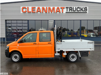 Volkswagen Transporter 2.0 TDI DC Hiab 1,3 Tonmeter laadkraan Just 194.250 km! en crédit-bail Volkswagen Transporter 2.0 TDI DC Hiab 1,3 Tonmeter laadkraan Just 194.250 km!: photos 2