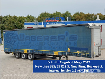 Semi-remorque rideaux coulissants SCHMITZ MEGA