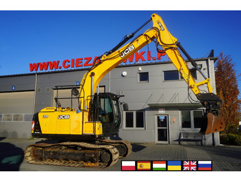Pelle sur chenille JCB JS145LC