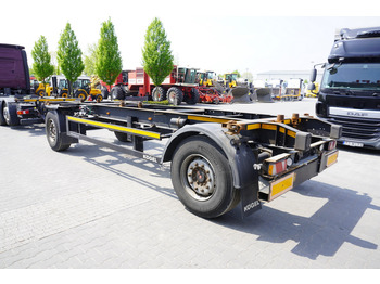 Remorque châssis KOGEL AWE 18, two-axle, BDF, 7.5m chassis , air suspension, SAF axles: photos 4 Remorque châssis KOGEL AWE 18, two-axle, BDF, 7.5m chassis , air suspension, SAF axles: photos 4