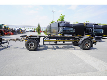 Remorque châssis KOGEL AWE 18, two-axle, BDF, 7.5m chassis , air suspension, SAF axles: photos 3 Remorque châssis KOGEL AWE 18, two-axle, BDF, 7.5m chassis , air suspension, SAF axles: photos 3
