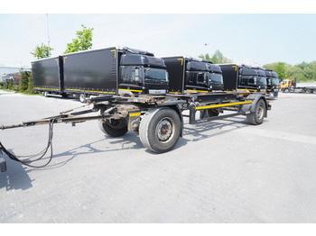 Remorque châssis KOGEL AWE 18, two-axle, BDF, 7.5m chassis , air suspension, SAF axles: photos 2 Remorque châssis KOGEL AWE 18, two-axle, BDF, 7.5m chassis , air suspension, SAF axles: photos 2