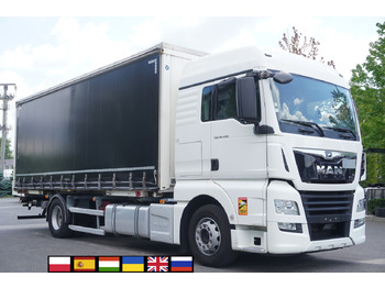 Camion à rideaux coulissants MAN TGX