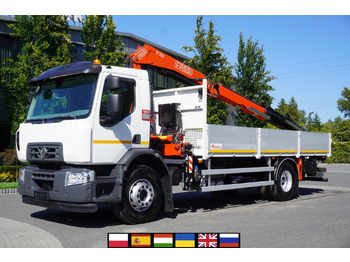 RENAULT C320 P 4x2 / FASSI crane 6.2 T / range 10 m / Flatbed 15 EPAL / 50 tho. km! en crédit-bail RENAULT C320 P 4x2 / FASSI crane 6.2 T / range 10 m / Flatbed 15 EPAL / 50 tho. km!: photos 1 RENAULT C320 P 4x2 / FASSI crane 6.2 T / range 10 m / Flatbed 15 EPAL / 50 tho. km! en crédit-bail RENAULT C320 P 4x2 / FASSI crane 6.2 T / range 10 m / Flatbed 15 EPAL / 50 tho. km!: photos 1