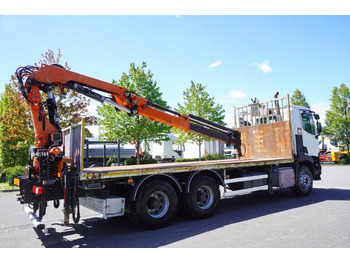 Camion grue RENAULT C380 Comfort 6x4 / Atlas 6.1 T crane / range 12.3 m: photos 4
