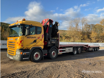 Camion plateau SCANIA R 480