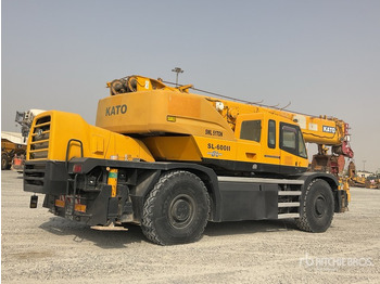 Grue automotrice lente 2007 Kato SL600II 51 ton 4x4x4 Rough Terrain Crane: photos 3