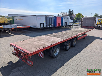 Semi-remorque plateau KRONE SD