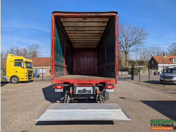 Camion à rideaux coulissants Volvo FE 280 6x2 Slaapcab Euro6 - BDF / SchuifzeilenBak 7.5M + Laadklep 1500KG - Rongpotten/Rongen: photos 4