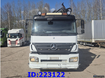 Camion benne MERCEDES-BENZ Axor 2533 6x2 + Atlas 332.3E Crane: photos 2
