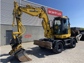 Pelle sur pneus KOMATSU PW118