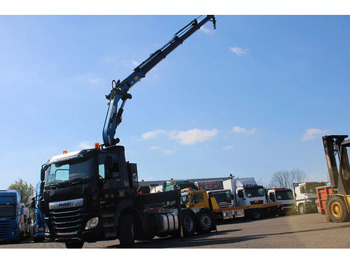 Camion grue DAF CF 430 + COPMA 24TON/M + REMOTE + 6X2 STEERING + EURO 6: photos 2