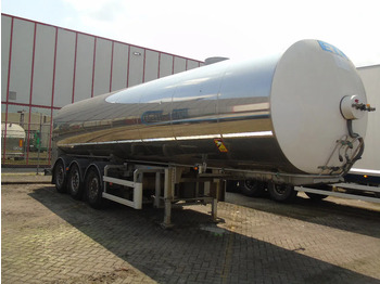 Semi-remorque citerne ETA 29.000 LITER + INOX + MILK + WATER: photos 2
