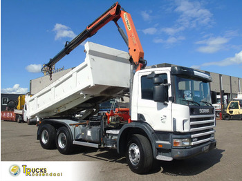 Camion grue SCANIA T114
