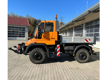 Camion benne Unimog 400 - U400 405 02734 mit Heckkraftheber Mer: photos 2