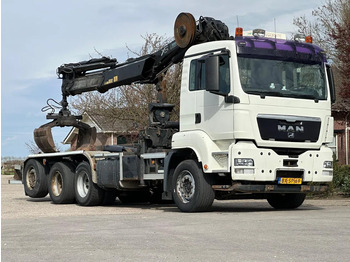 Camion ampliroll, Camion grue MAN TGS 35.400 8X4 !!TRIPLE!! 24tm KRAAN/HAAKARM!!RADIO REMOTE!!: photos 4 Camion ampliroll, Camion grue MAN TGS 35.400 8X4 !!TRIPLE!! 24tm KRAAN/HAAKARM!!RADIO REMOTE!!: photos 4