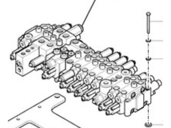 Valve hydraulique pour Engins de chantier neuf Case 31M9-18150 - 31M9-16160: photos 2