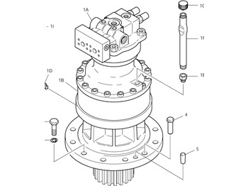 Moteur de rotation DOOSAN