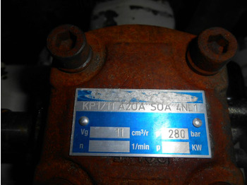 Pompe de support pour Engins de chantier O&K KP1/11A2OA SOA 4NL1 -: photos 5