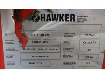 Accumulateur HAWKER 24 Volt 3 PzB 225 Ah: photos 5