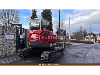 Mini pelle Terex Minibagger TC 50, Schnellwechsler MS03, Knickmatik: photos 5