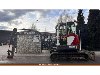 Mini pelle Terex Minibagger TC 50, Schnellwechsler MS03, Knickmatik: photos 2
