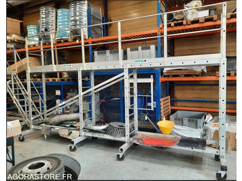 Outil/ Équipement échelle échafaudage DISTEL  6 METRES X 170X63   ECHELLE 190 VALEUR NEUF 18000 EU: photos 4