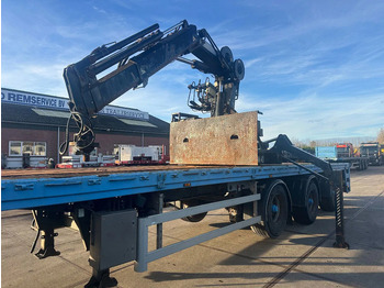 Semi-remorque plateau Floor HIAB Roller 165-F3 Rotator: photos 5