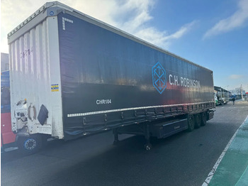 Semi-remorque rideaux coulissants KRONE SD