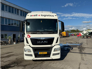 Camion porte-conteneur/ Caisse mobile MAN TGS 18.420 EURO 6 + KRONE 2 AXLE + 2x DHOLLANDIA LIFT: photos 2