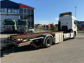 Camion porte-conteneur/ Caisse mobile MAN TGS 18.420 EURO 6 + KRONE 2 AXLE + 2x DHOLLANDIA LIFT: photos 4