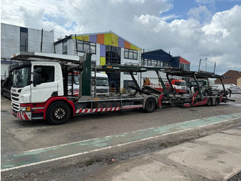 Camion porte-voitures SCANIA P 410