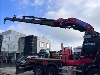Camion grue, Camion plateau Scania R490 8X2 EURO 6 + EFFER 1750/4S + REMOTE: photos 2