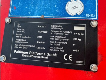 Véhicule utilitaire Nissan Cabstar 35.12 PALFINGER HOOGWERKER 20 METER: photos 4