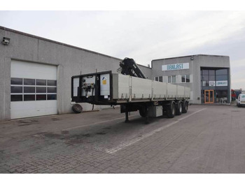 Semi-remorque plateau VAN HOOL
