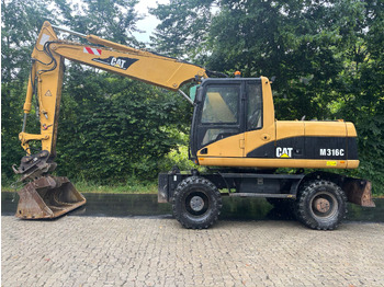 Pelle sur pneus CATERPILLAR M316C