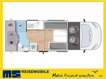 Camping-car profilé CHAUSSON 640