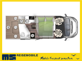 Camping-car profilé Forster T 699 LF /-MODELL 2025- / XXL- HUBBETT & RAUMBAD: photos 2