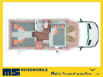 Camping-car profilé Weinsberg CARACOMPACT SUITE 640 MEG PEPPER / - MODELL 2025: photos 2