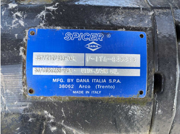 Pelle DANA ITALIA S.R.L SPICER / DANA AXLE G-ITA - PLANETARY STEERING GEAR AXLE: photos 2