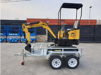 Mini pelle JPC TRAILER TRAILER WITH EXCAVATOR: photos 5