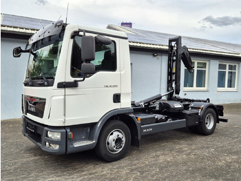 Camion ampliroll MAN TGL 12.250 BL City Abrollkipper AHK Euro 6: photos 3