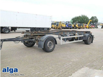 Remorque porte-conteneur/ Caisse mobile HÜFFERMANN
