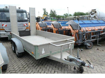 Remorque plateau Schoon, Tandem, Rampen, Baggertransport,Verzinkt: photos 3