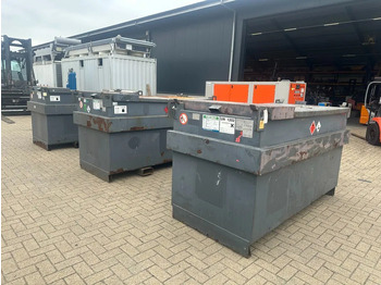 Conteneur maritime IBC Steenbergen Kiwa IBC 2000 liter dieseltank met handpomp Milieutank: photos 5