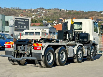 Camion ampliroll, Camion grue DAF CF 440 * HAKOWIEC * 8x4 * STAN BDB: photos 5